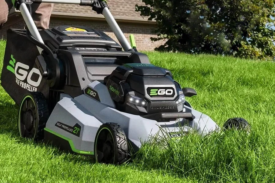 propelled lawn mower